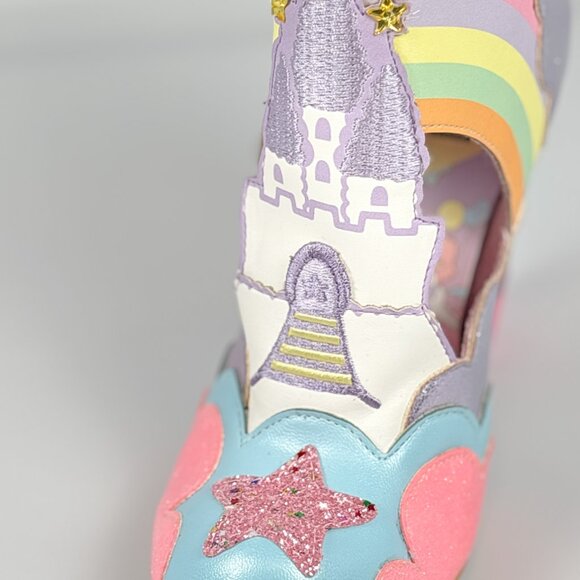 Irregular Choice x Sanrio Smiling Down At You Little Twin Stars Heels – Size 38 - Picture 6 of 10